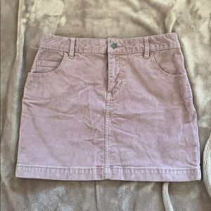 BDG Pink Corduroy Skirt